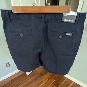 Eddie Bauer Stretch Collection Legend Wash 5" Shorts Size 10 Nwt ❤️